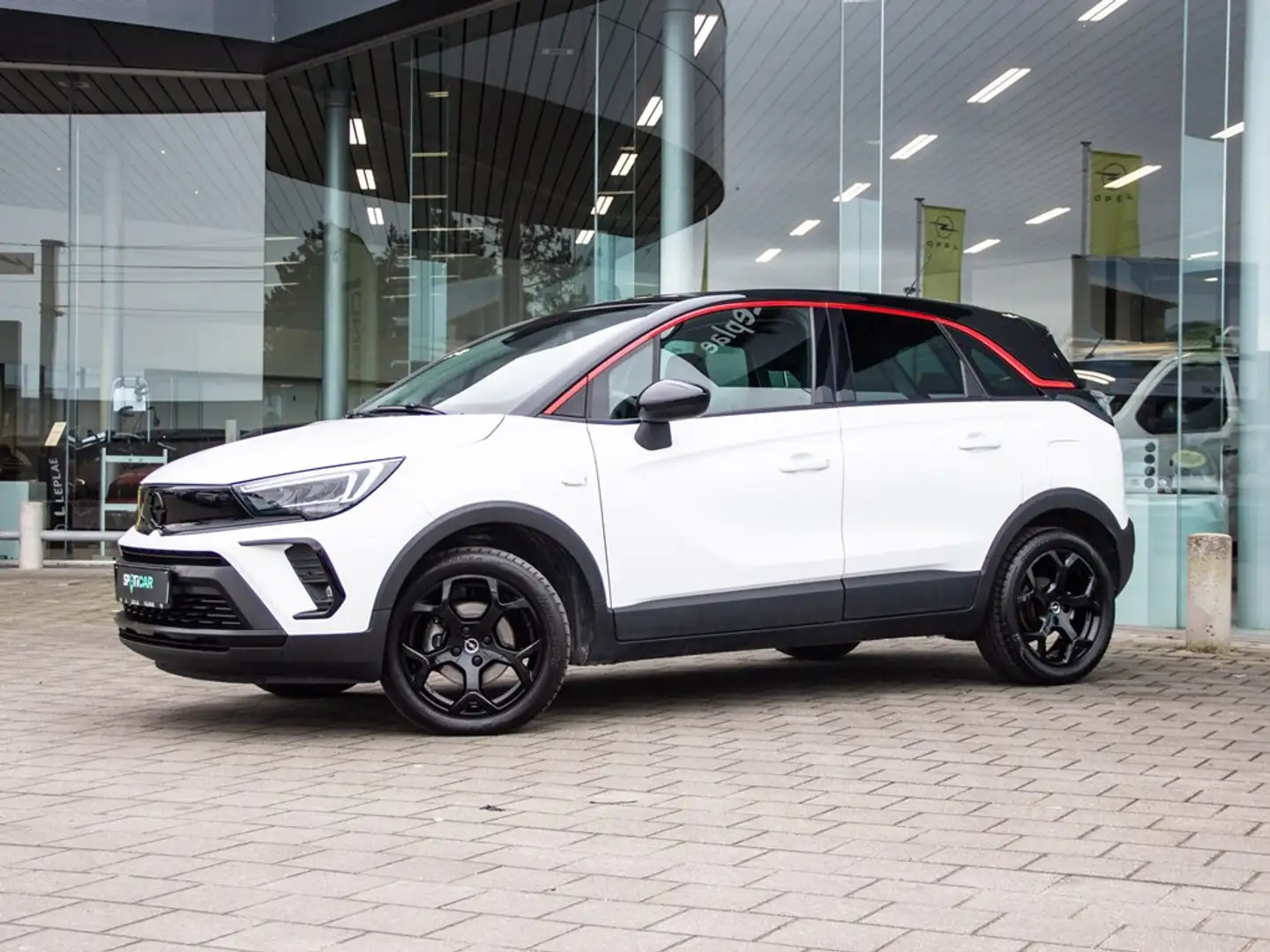Opel Crossland GS 1.2T AT6 130PK |APPLE CARPLAY|CAMERA| Blanc - 2