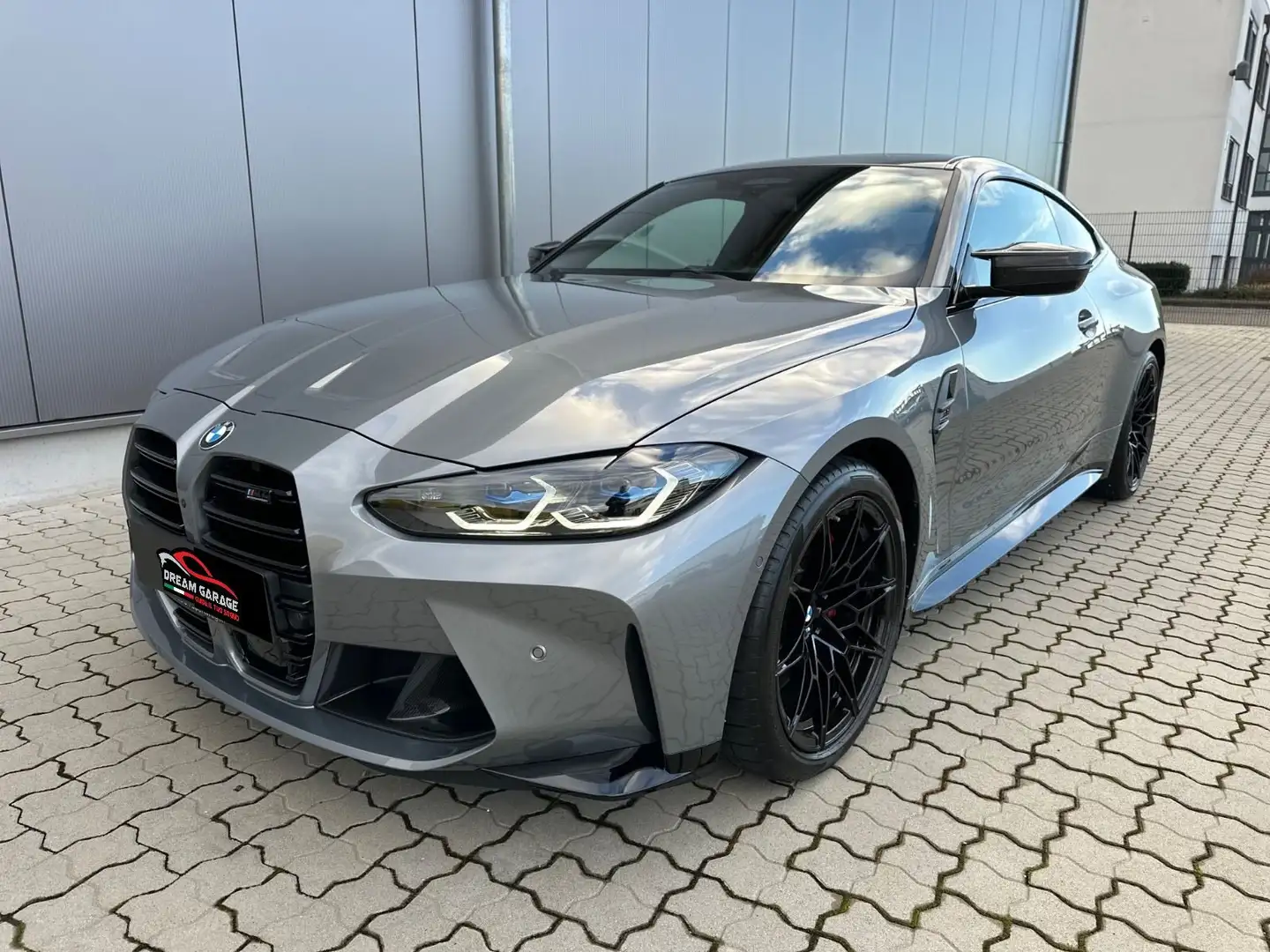 BMW M4 Coupe 3.0 Competition M xdrive auto Grigio - 1