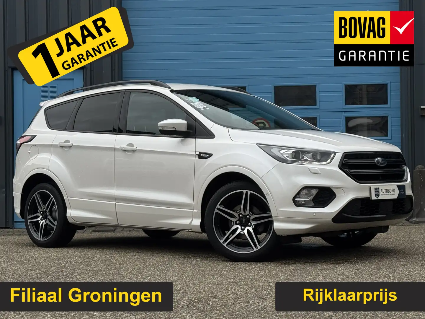 Ford Kuga 1.5 EcoBoost ST Line GRATIS Afleverpakket! | Car-P Blanc - 1