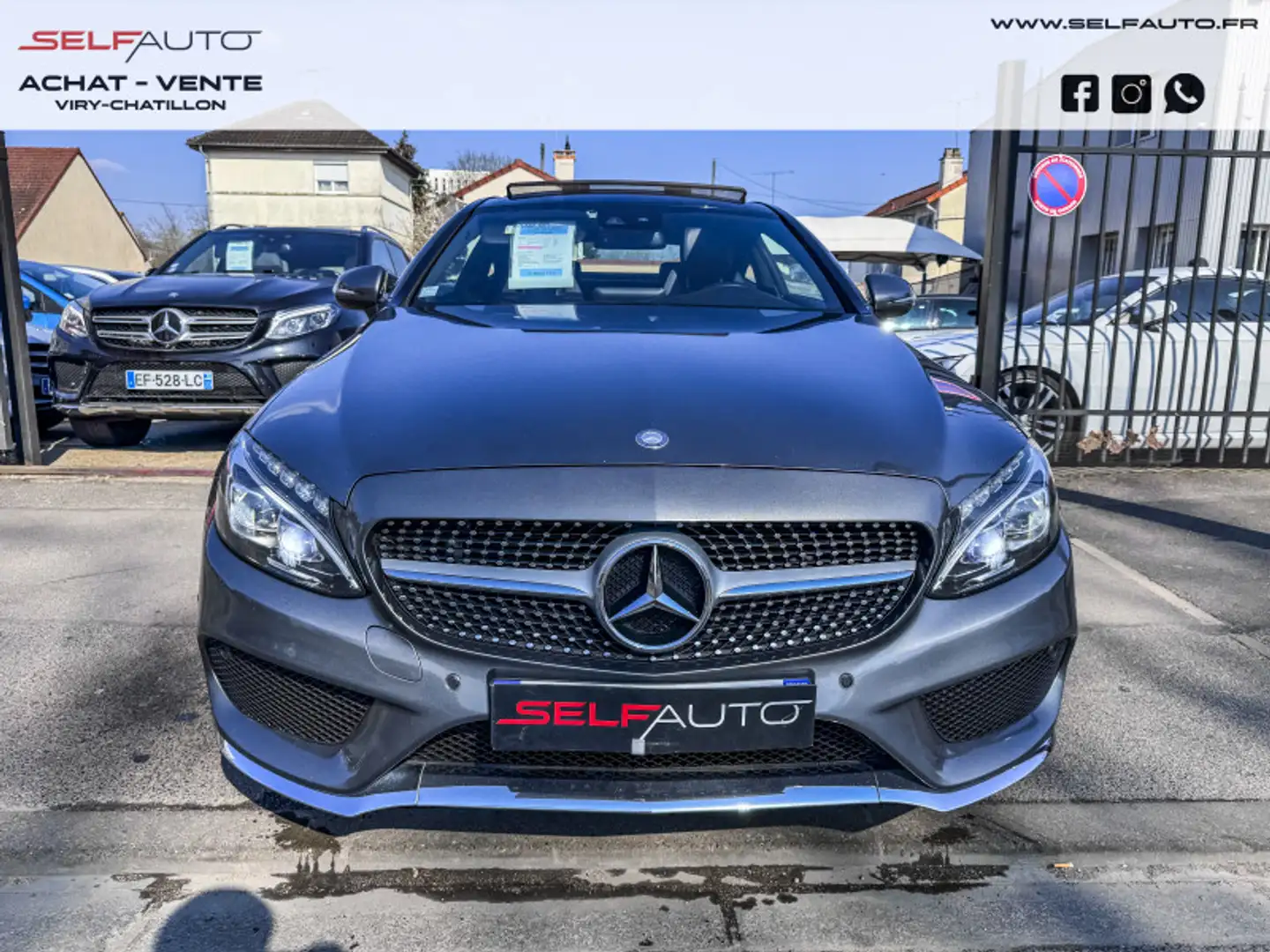 Mercedes-Benz C 250 250 D 204CH SPORTLINE 4MATIC 9G-TRONIC Gris - 2