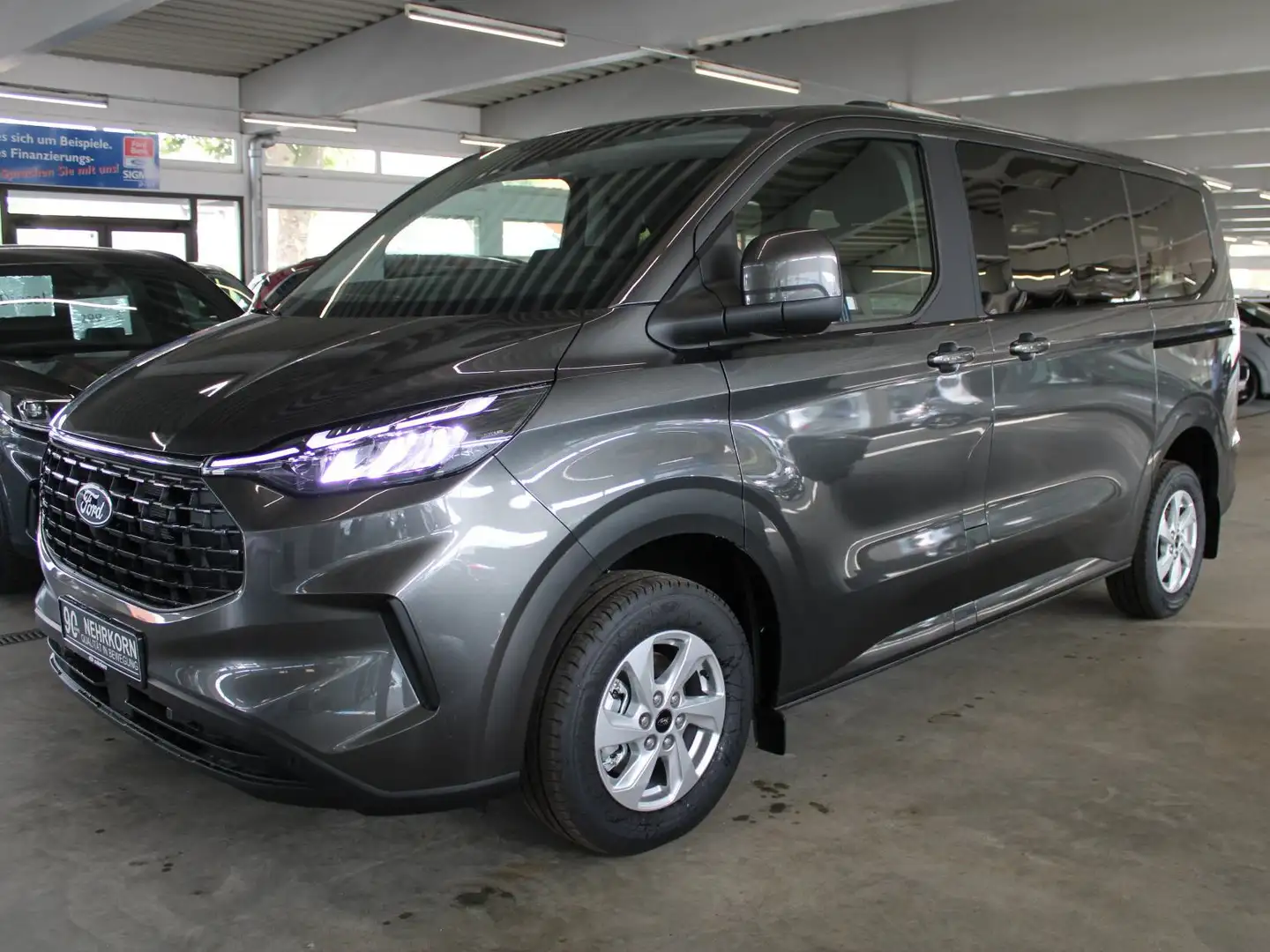 Ford Tourneo Custom L1 TREND 8-Sitzer LED CAM SHZ NAVI Scheibenheiz. Gris - 2