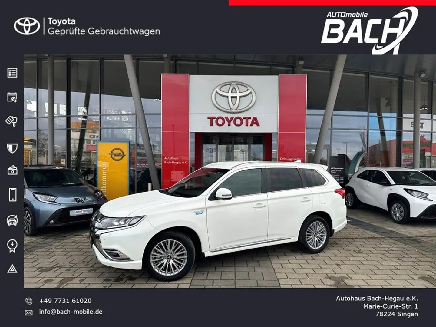 Mitsubishi Outlander Outlander PHEV Plus Spirit 4WD, NAVI, LED,KAMERA Weiß - 1