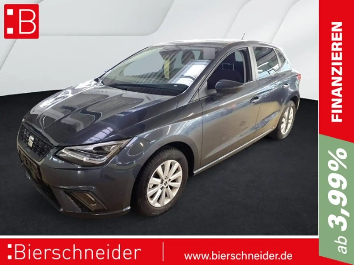 SEAT Ibiza 1.0 TSI Style NAVI REAR VIEW SHZ Grau - 1