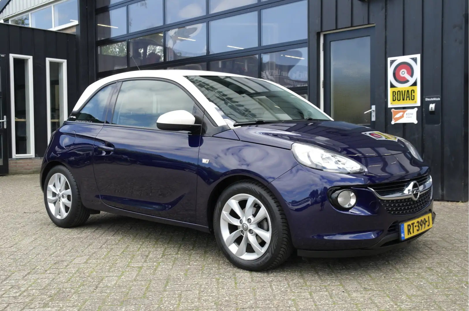 Opel Adam 1.0 Turbo Jam Favourite | NL-Auto | Airco | Cruise Blau - 1