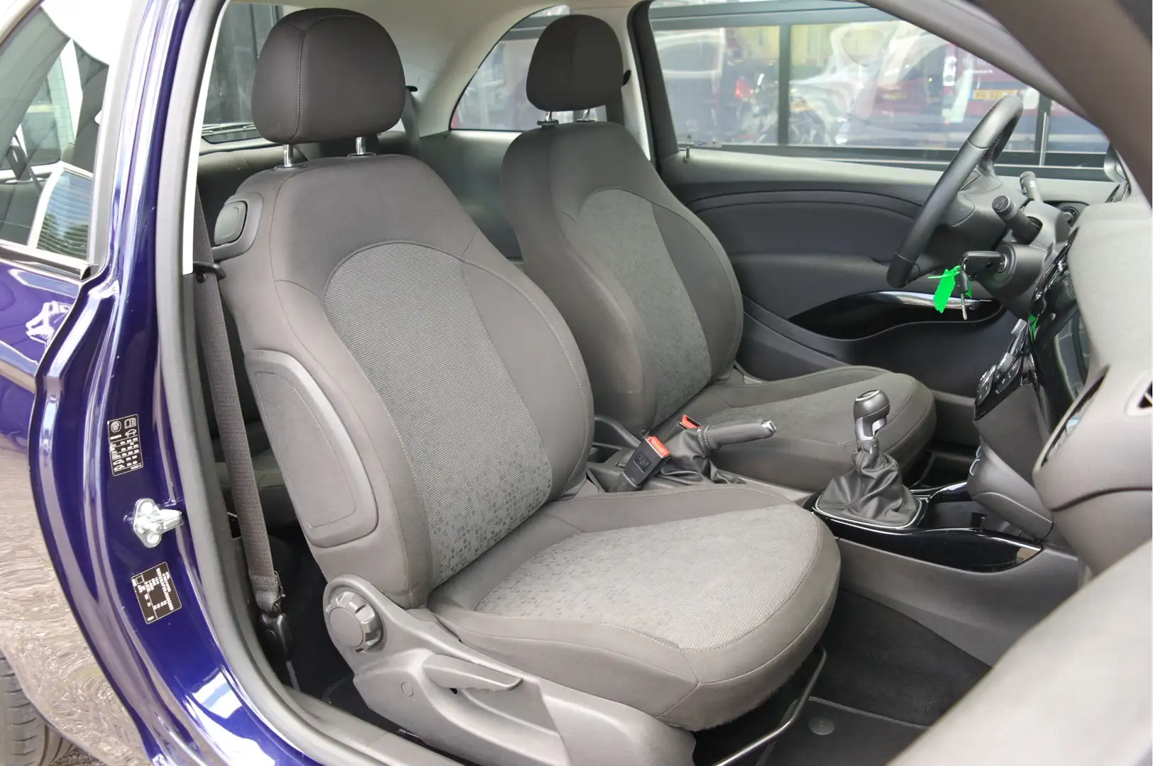 Opel Adam 1.0 Turbo Jam Favourite | NL-Auto | Airco | Cruise Blau - 2