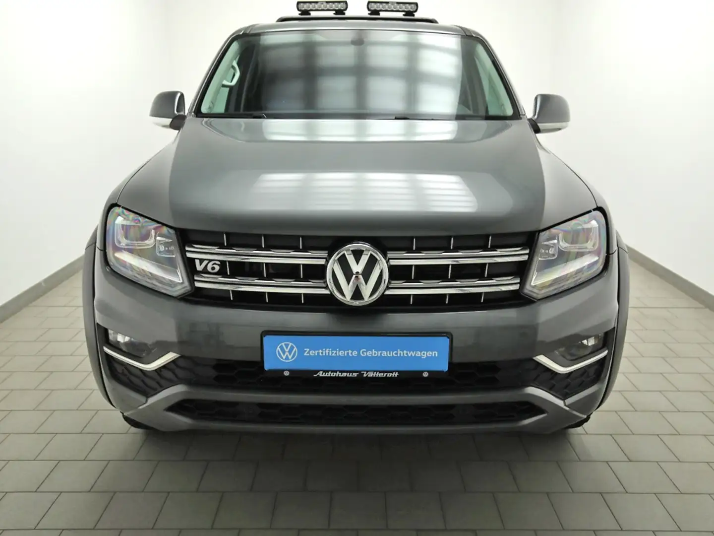 Volkswagen Amarok DC Canyon LED Lampenbügel Hardtop AHK Grau - 2