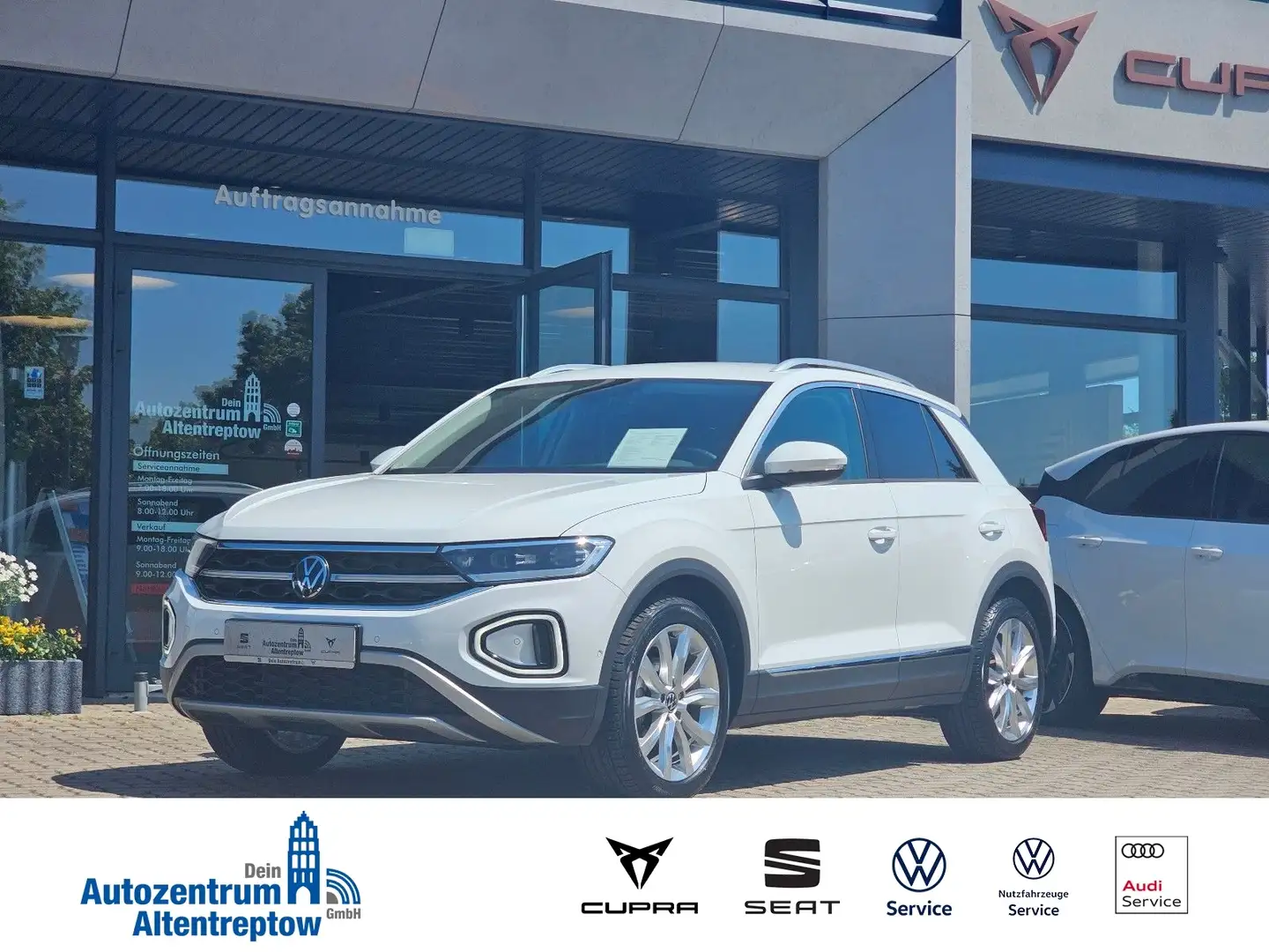 Volkswagen T-Roc 1.0 TSI OPF Style AHK NAVI STANDHEIZUNG Blanco - 1
