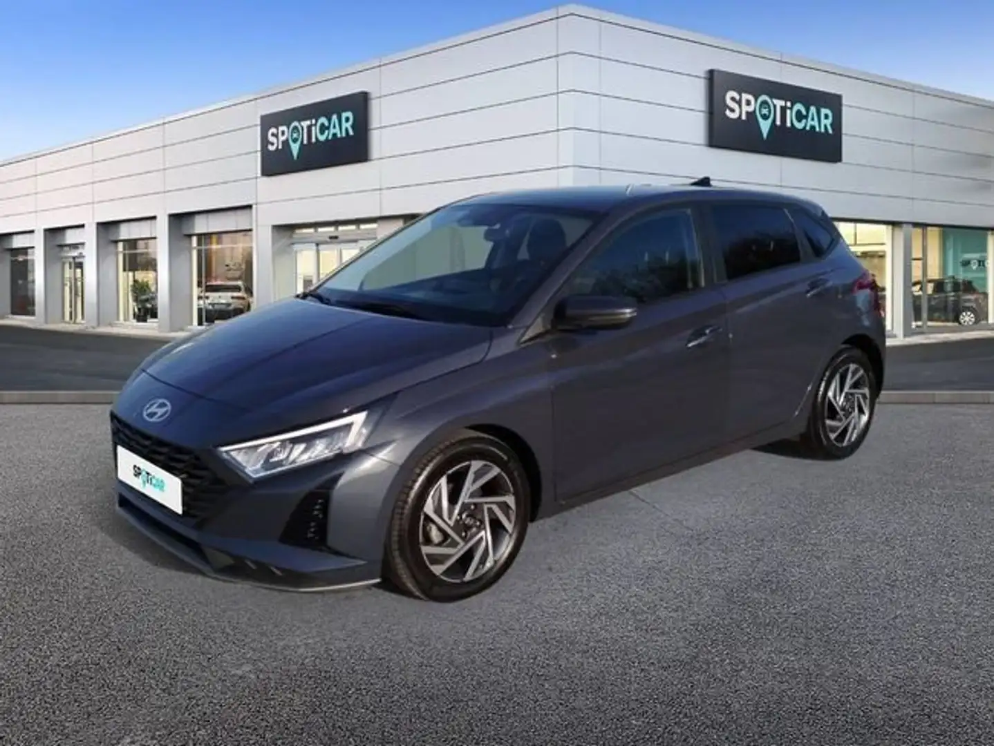 Hyundai i20 1.2 MPI Klass Gris - 1