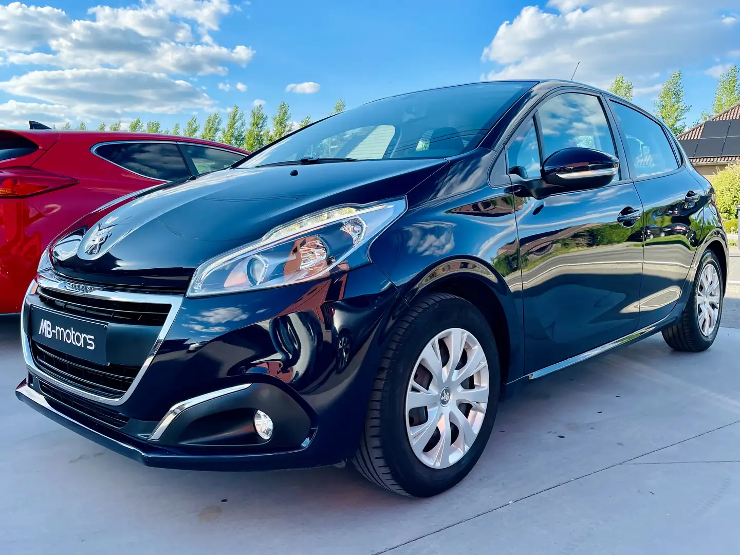 Peugeot 208 208 1.6 BlueHDi*1er PROP*AIRCO*NAVI*GARANTIE* Bleu - 2