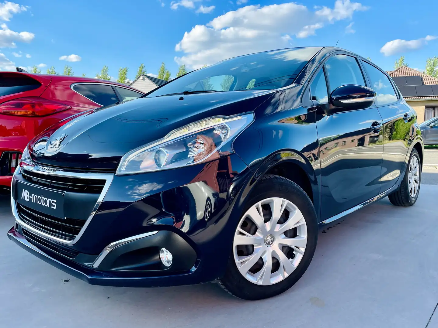Peugeot 208 208 1.6 BlueHDi*1er PROP*AIRCO*NAVI*GARANTIE* Bleu - 1