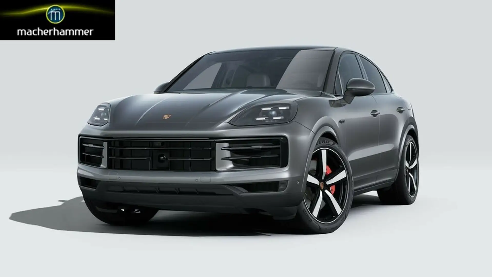 Porsche Cayenne S Coupe E-Hyb*AHK*BOSE*SPORTAB*ACC*4-LENK* Grau - 1