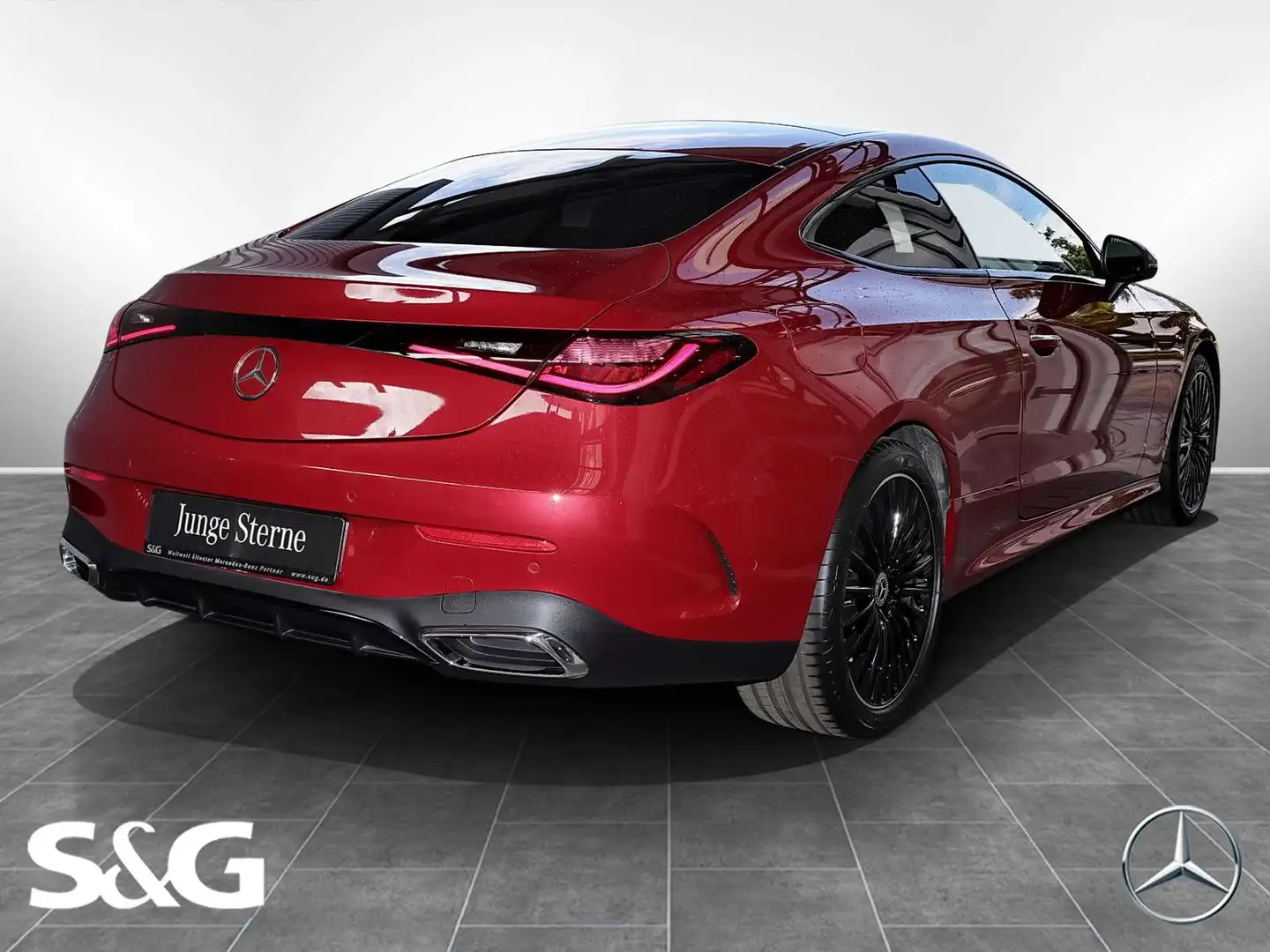 Mercedes-Benz CLE 200 Coupé AMG PANO+19 ZOLL+360°+DISTRONIC Rot - 2