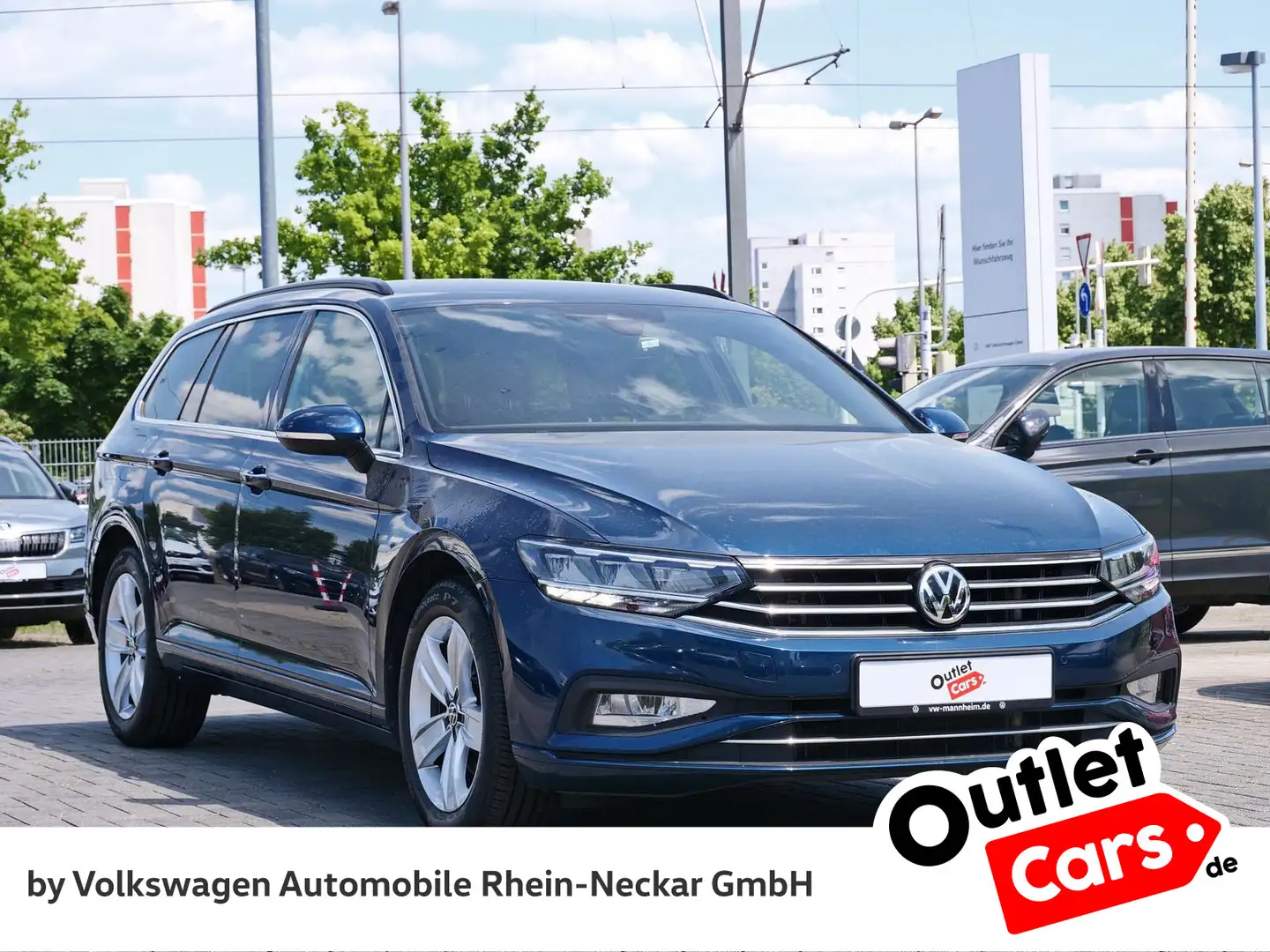 Volkswagen Passat Variant 2.0 TSI DSG Business Navi Standhe Blauw - 2