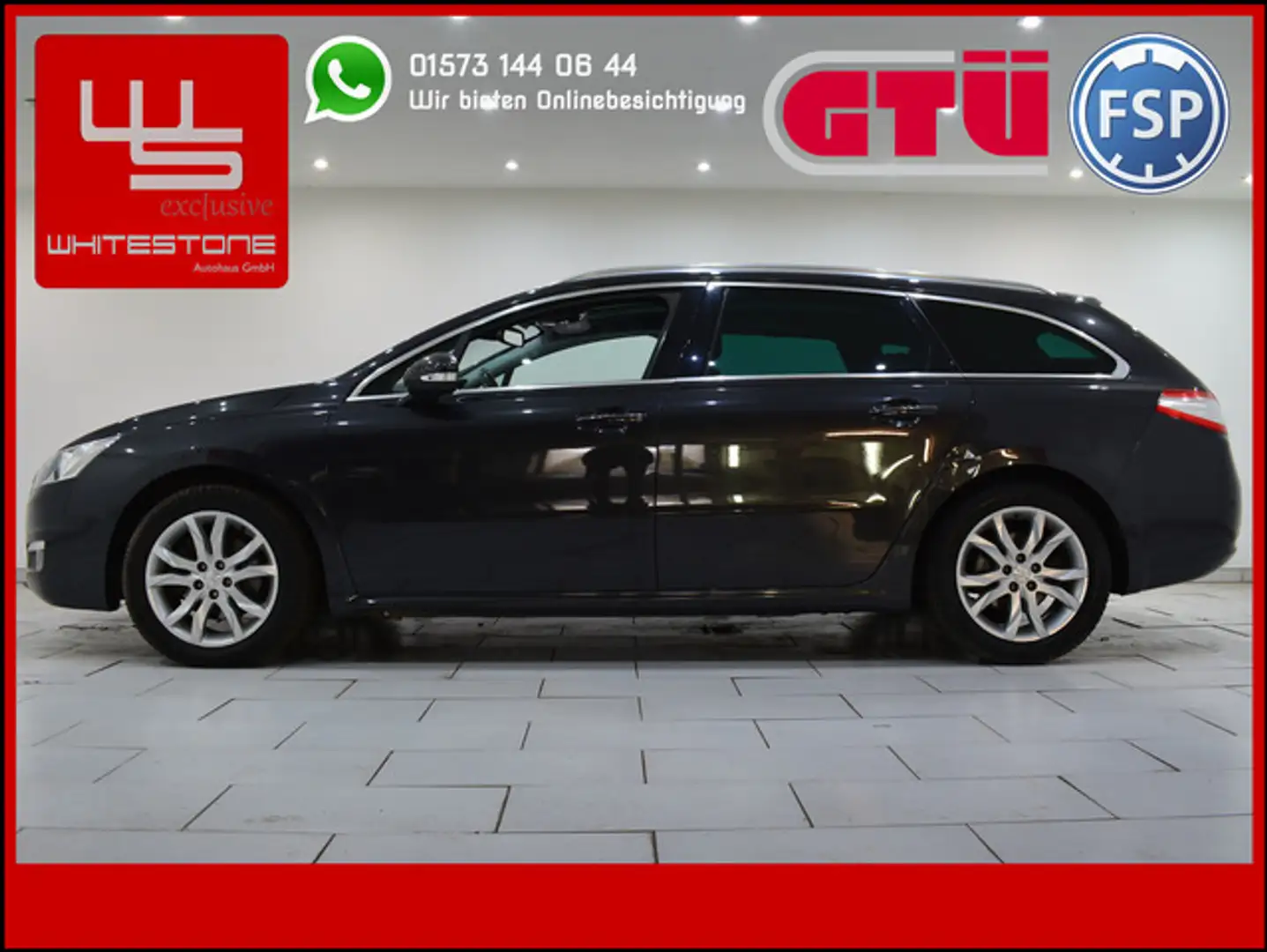 Peugeot 508 1,6 Turbo Allure Aut Panorama / Gr. Garantie Grau - 1