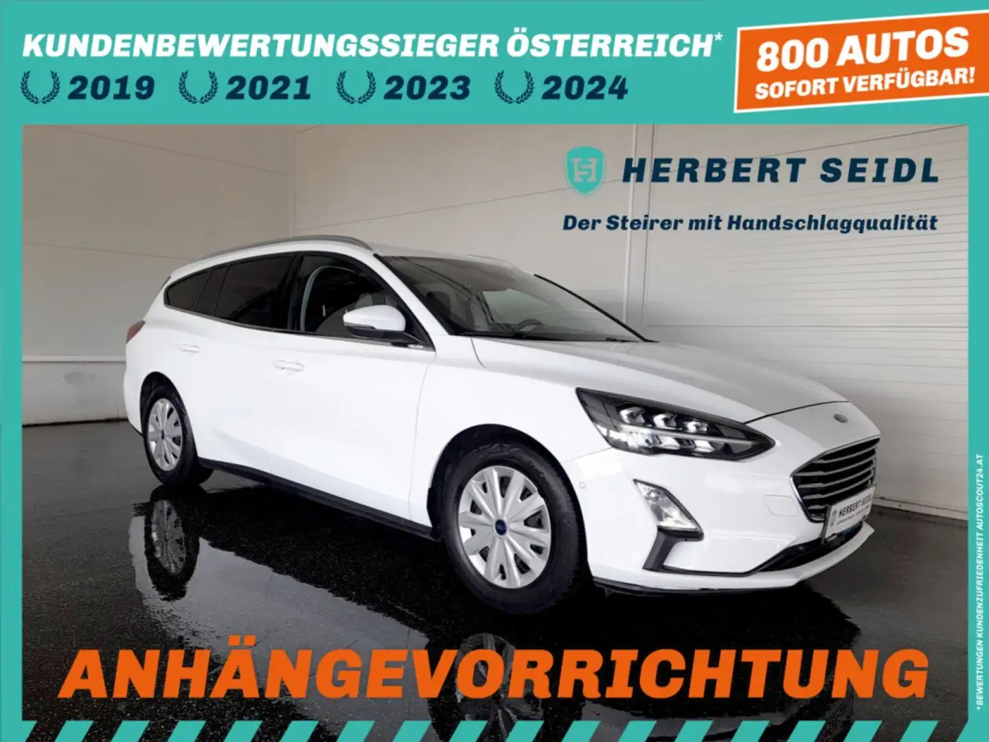 Ford Focus Traveller 1,5 EcoBlue Trend Edition Business Weiß - 1