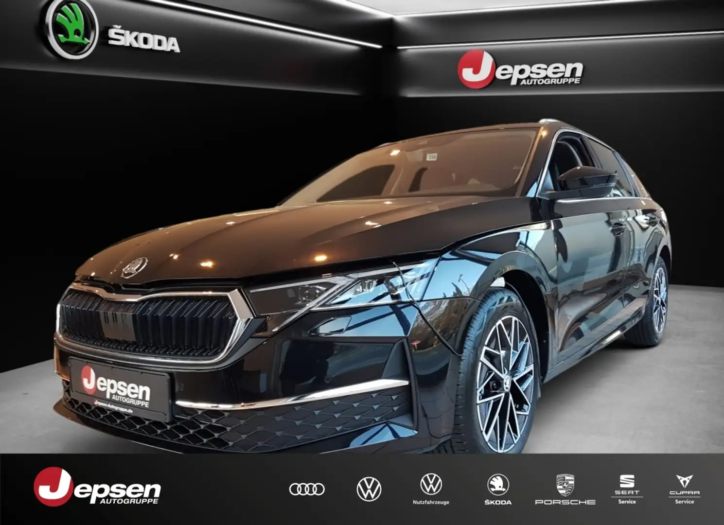 Skoda Octavia Combi Exclusive 1.5l TSI DSG mHEV ACC Schwarz - 1