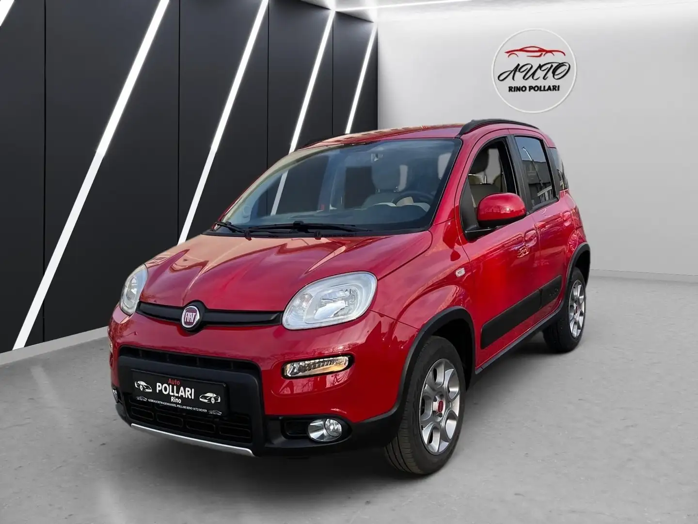 Fiat Panda 4x4 Klima Rot - 1