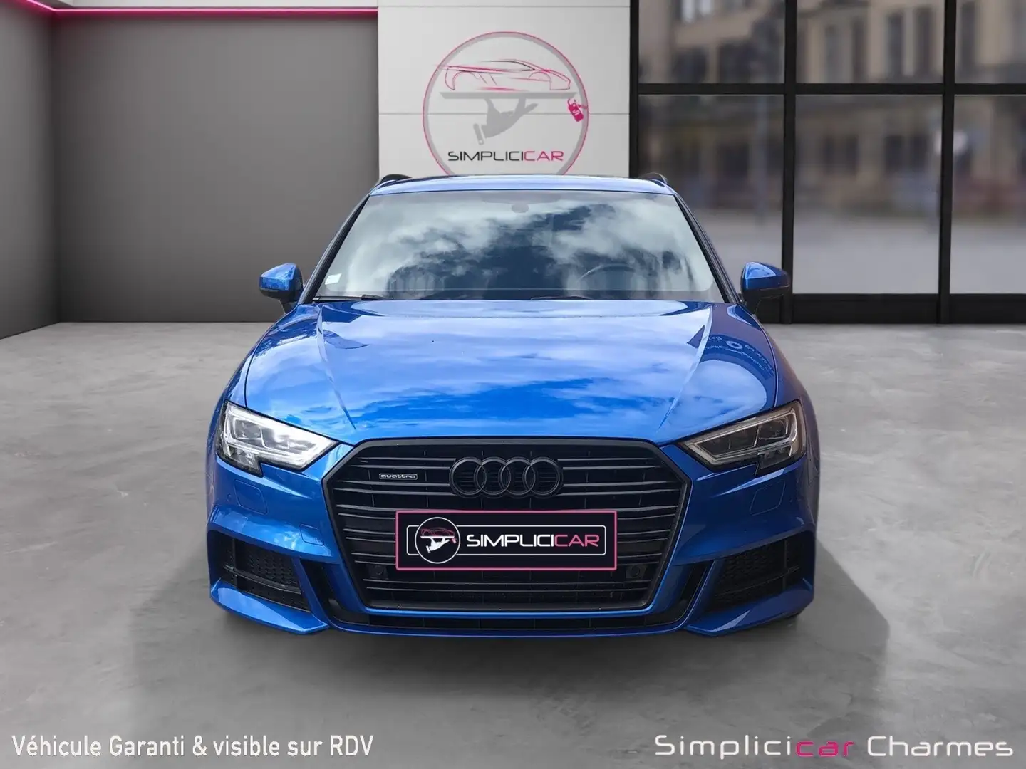 Audi A3 S Line Bleu - 2