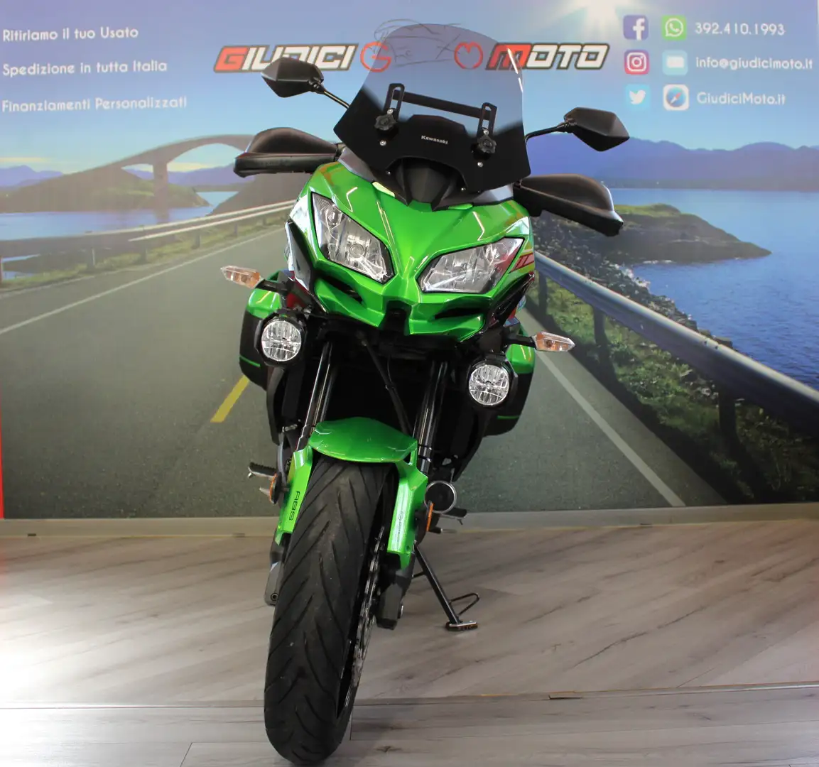 Kawasaki Versys 650 2019 - km 18448 Groen - 2