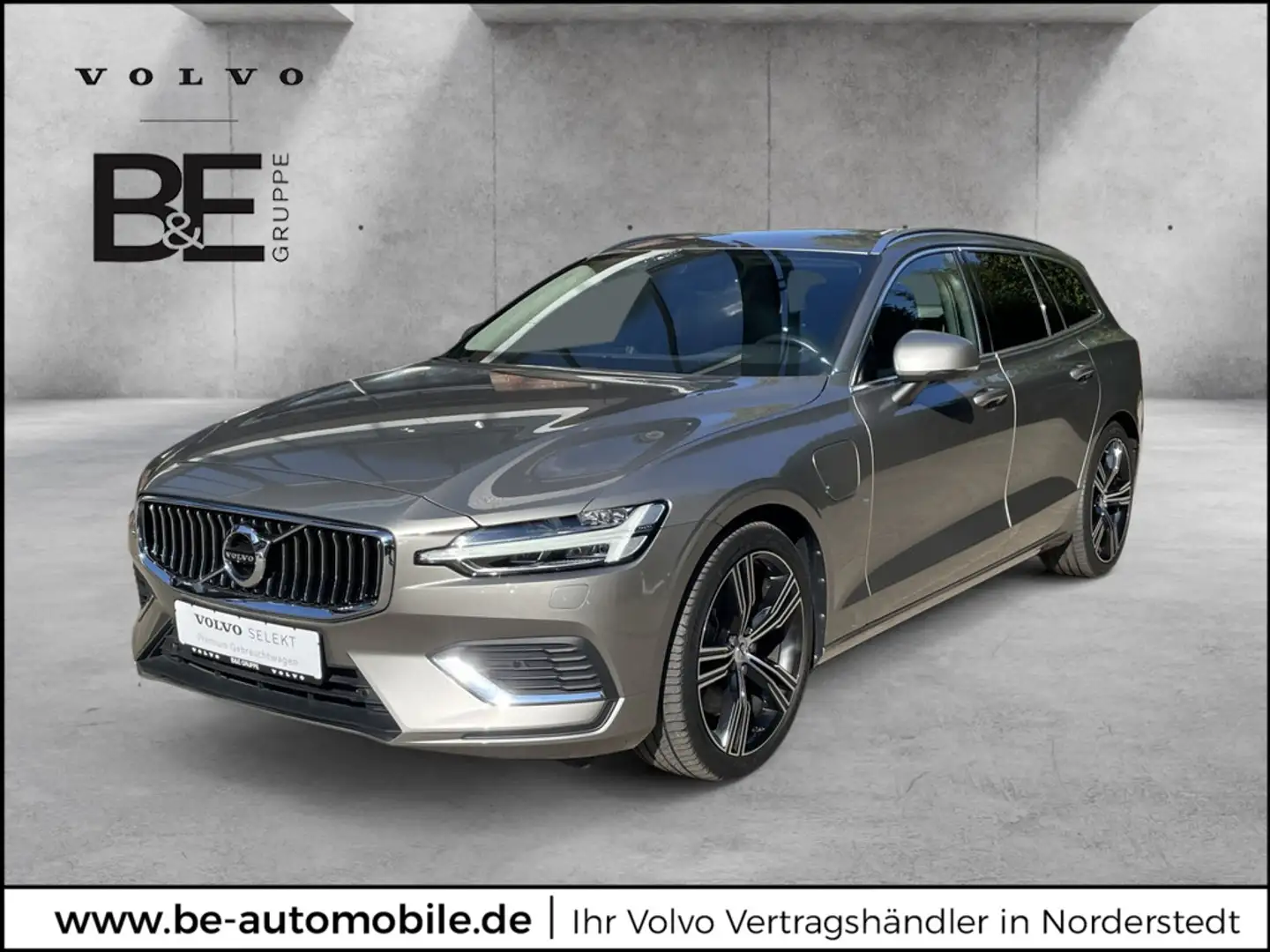 Volvo V60 T6 Plus Bright Recharge Plug-In Hybrid AWD Grigio - 1