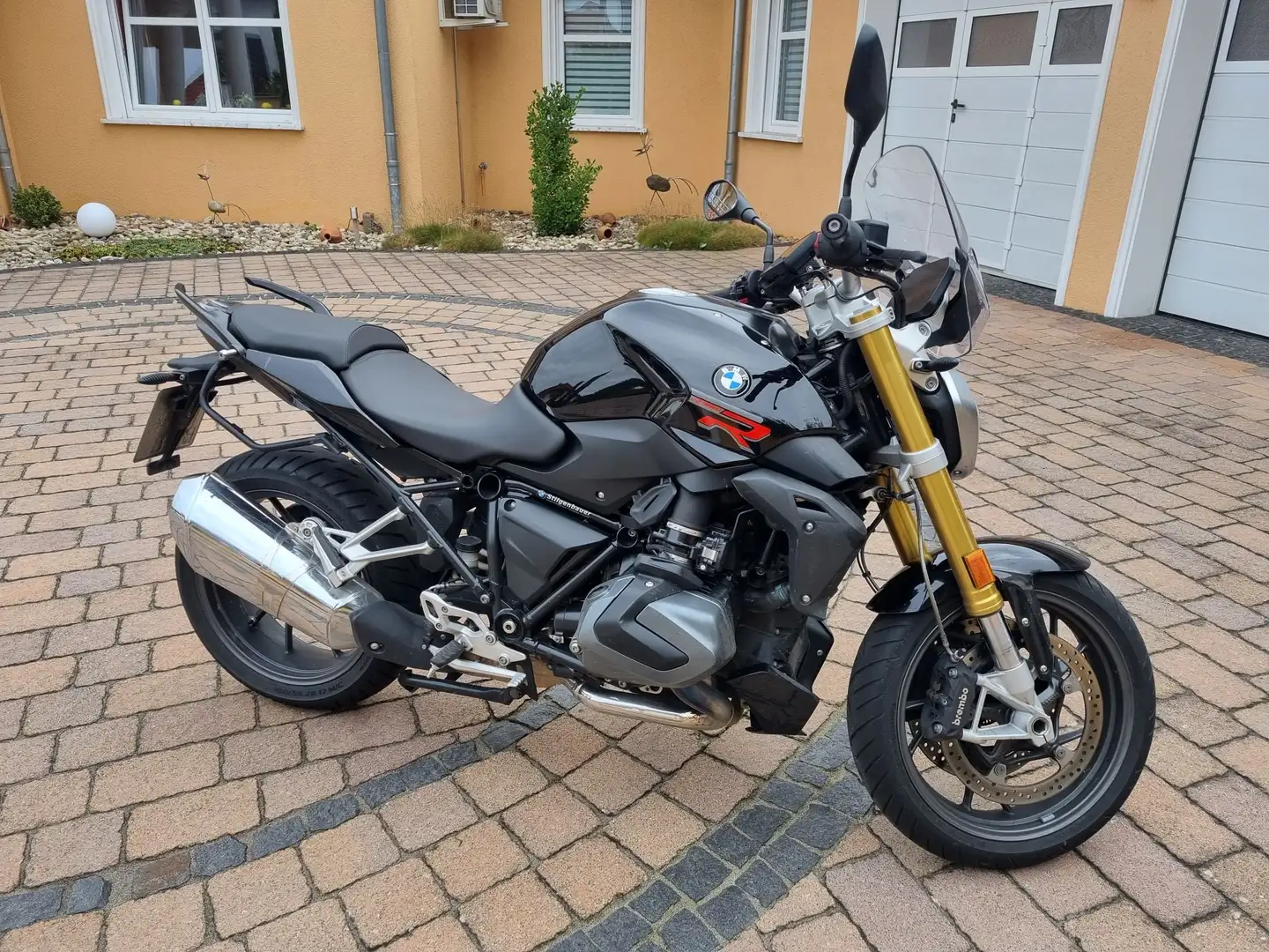 BMW R 1250 R Navi, 3 Pakete, Alle Inspektionen, top gepflegt Černá - 2
