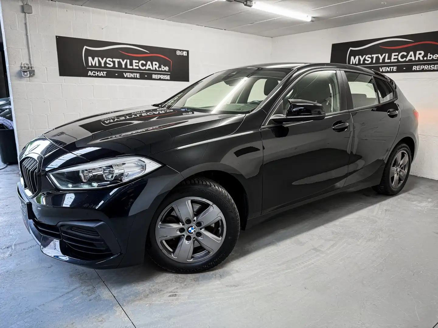 BMW 116 d , Look Schadow, Garantie 1an Zwart - 1