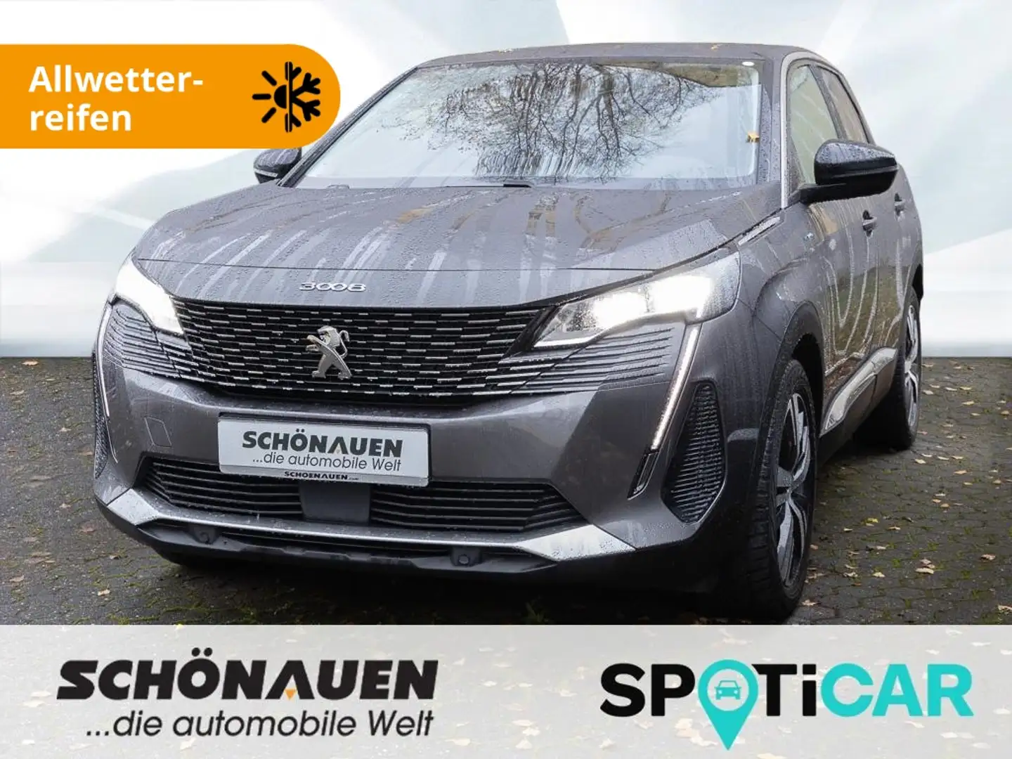 Peugeot 3008 1.6 HYBRID 225 e-EAT8 ALLURE +NAVI+MET+AHK+ Szürke - 1