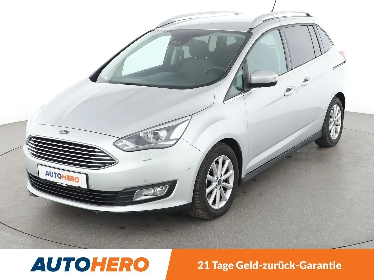 Ford Grand C-Max 2.0 TDCi Titanium Aut.*NAVI*TEMPO*CAM*PDC* Argintiu - 1
