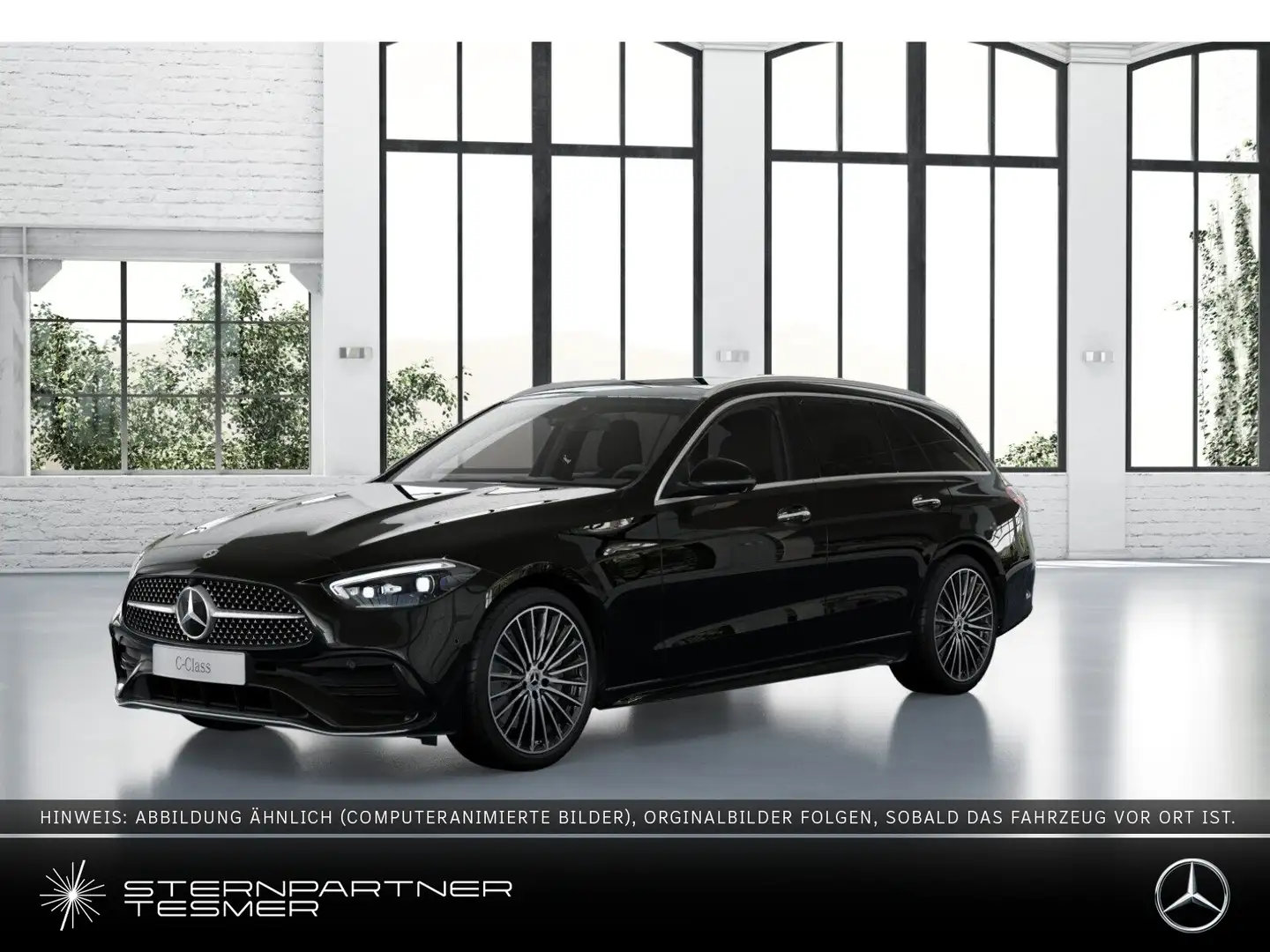 Mercedes-Benz C 200 T #AMG #PANO #DIGITAL LIGHT #AHK #KEYLESS Schwarz - 1