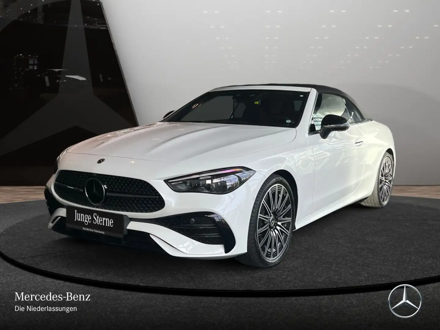 Mercedes-Benz CLE 450 4M AMG+NIGHT+360+AHK+STHZG+KEYLESS+9G Blanc - 2