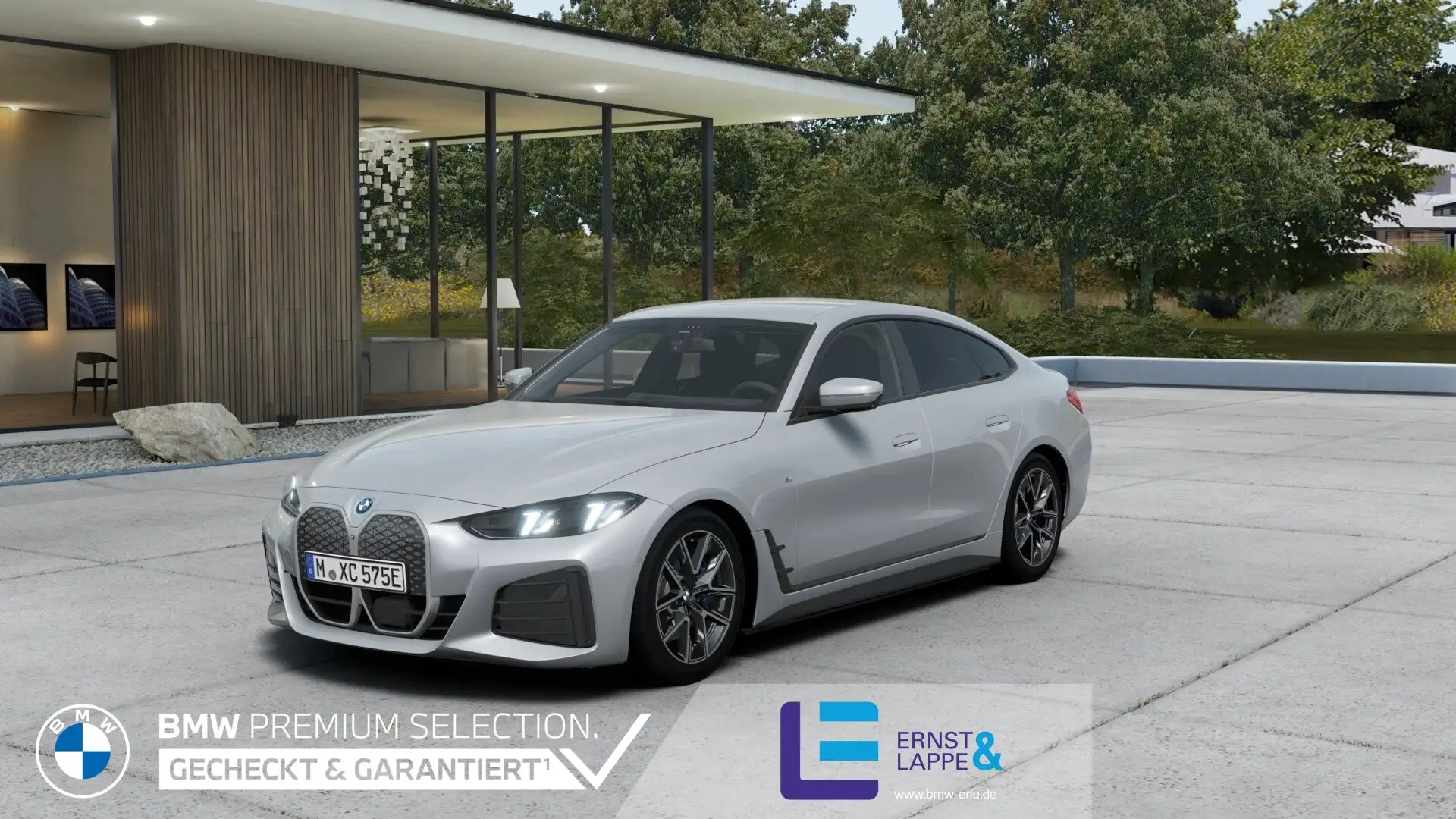 BMW i4 eDrive40 M Sport || AHK 360° DrivingAssProf Gris - 1