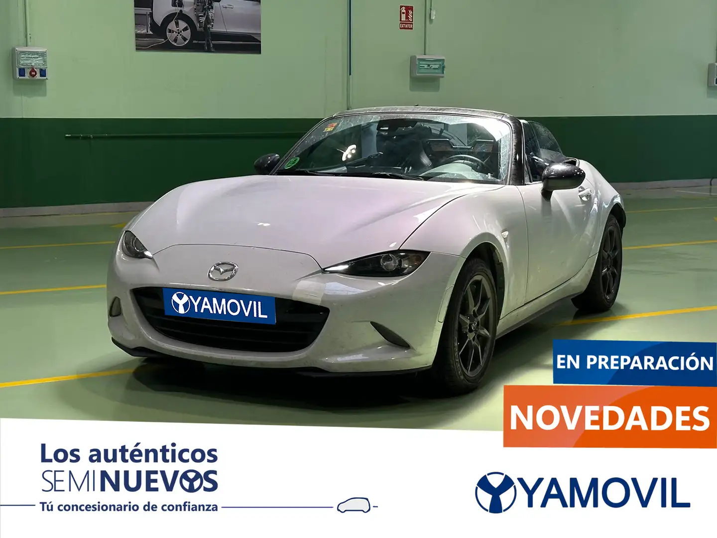 Mazda MX-5 1.5 Style Soft Top Gris - 1
