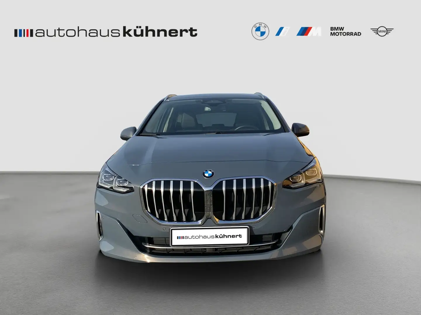 BMW 218 i Active Tourer LuxuryLine SpurAss AHK Navi ParkAs Gris - 2