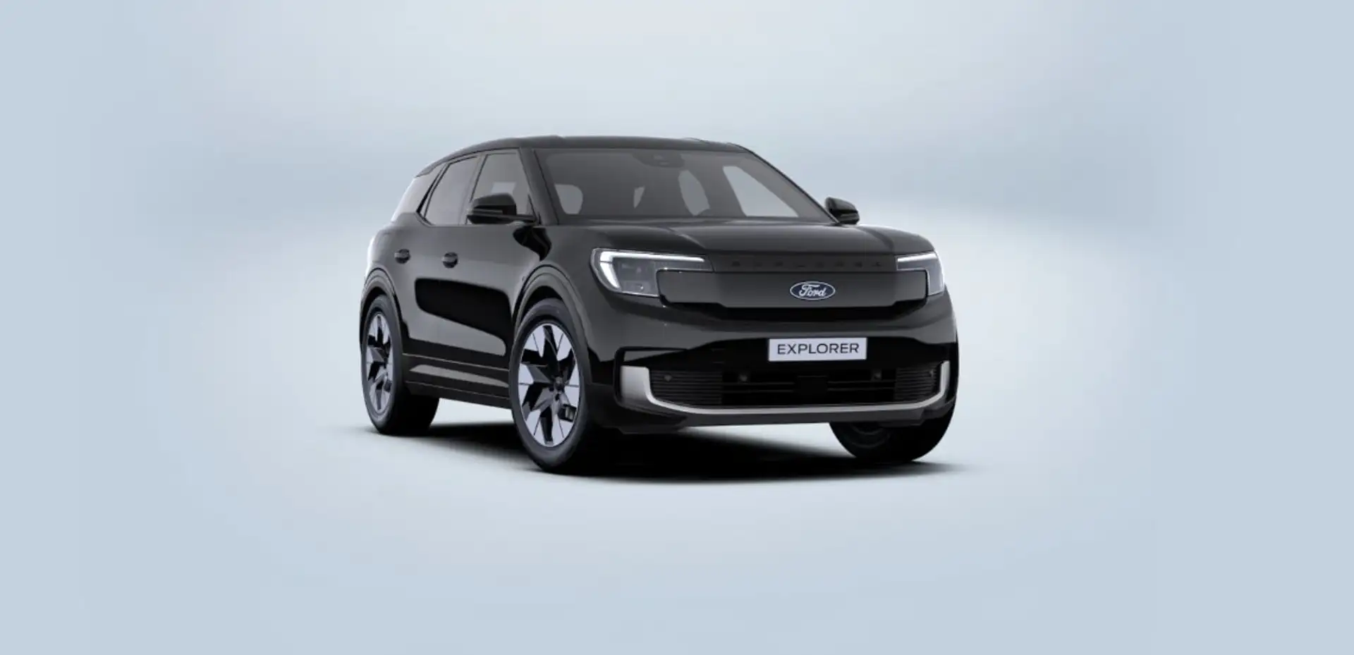 Ford Explorer Premium Extended Range AWD 79 kWh 340pk | NU NIEUW Zwart - 1