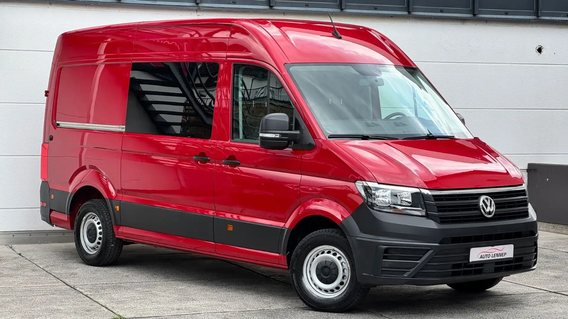 Volkswagen Crafter L2 H2*Mittellang Hochdach*Kamera*Klima* Rot - 1