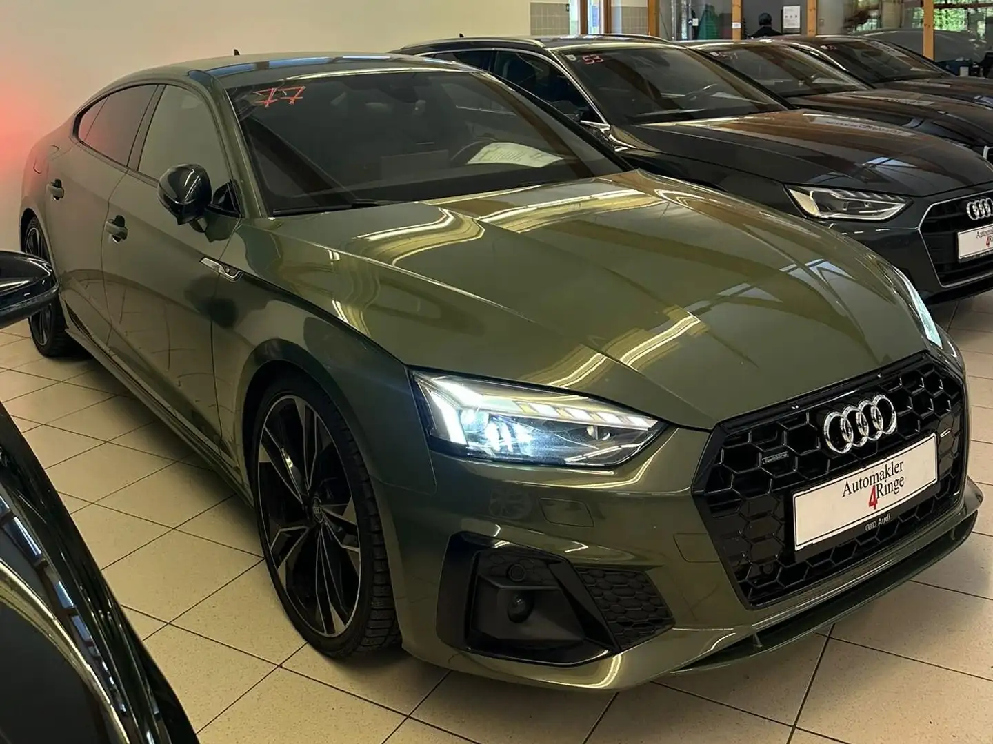 Audi A5 SB 40 Qu. MATRIX,Vorr. AHK,Navipaket,Klavierlack Vert - 2