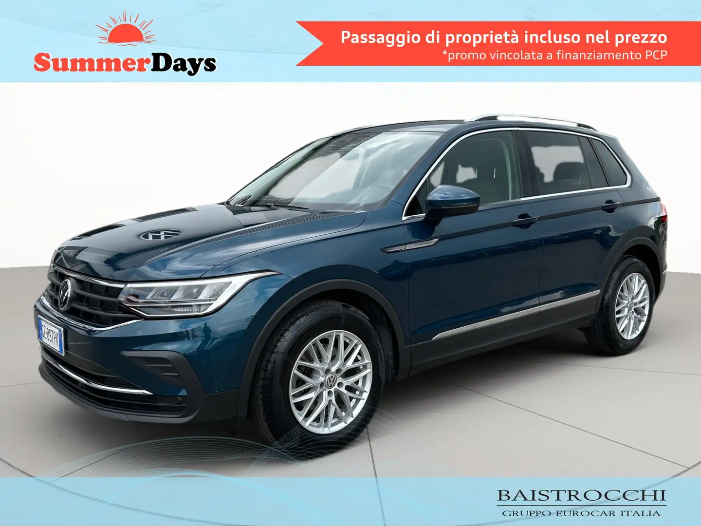 Volkswagen Tiguan 1.5 tsi life 130cv Bleu - 1