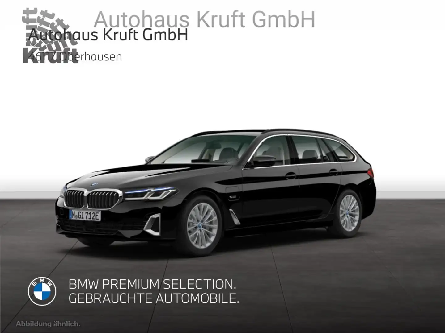 BMW 530 e xDrive Touring LUXURY+KOMFORTSITZE+LASER+ACC+KAM Schwarz - 2