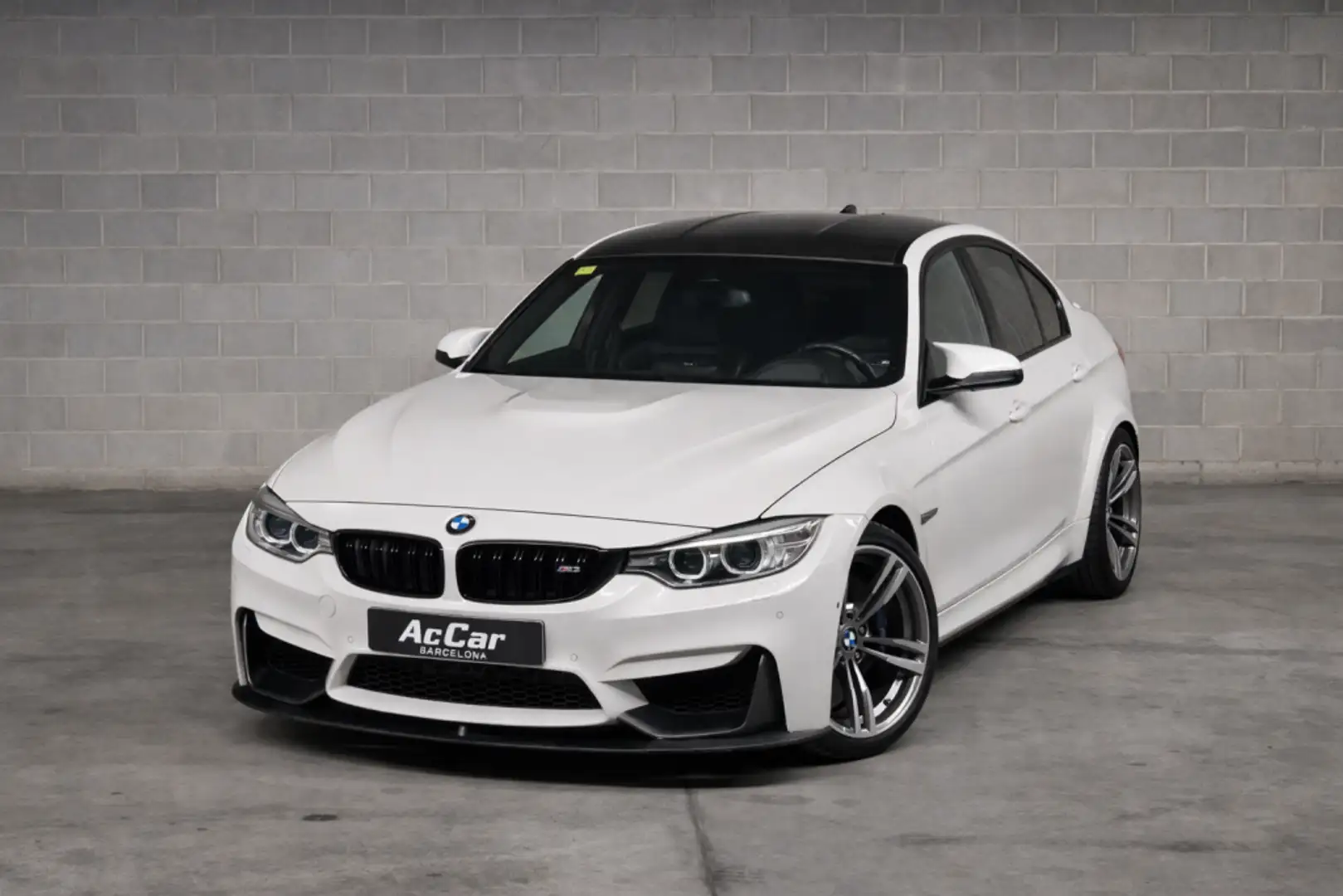 BMW M3 Blanc - 1