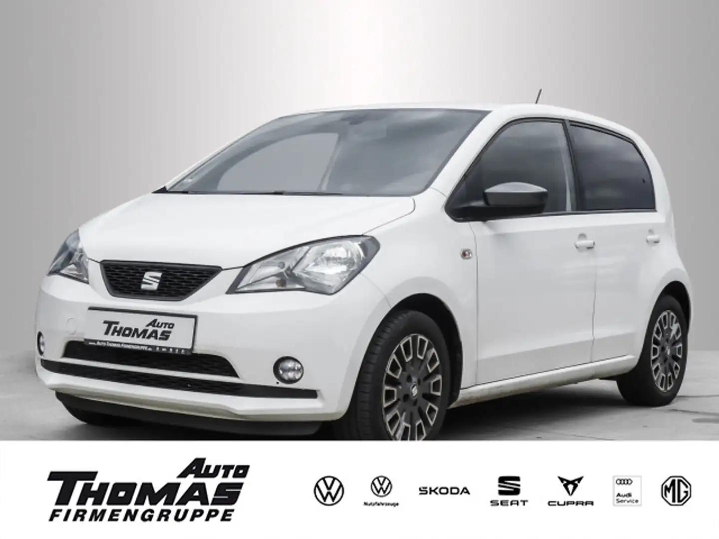 SEAT Mii Chic 1.0 CNG NAVI+PDC+SHZ+KLIMA+GARANTIE Weiß - 1