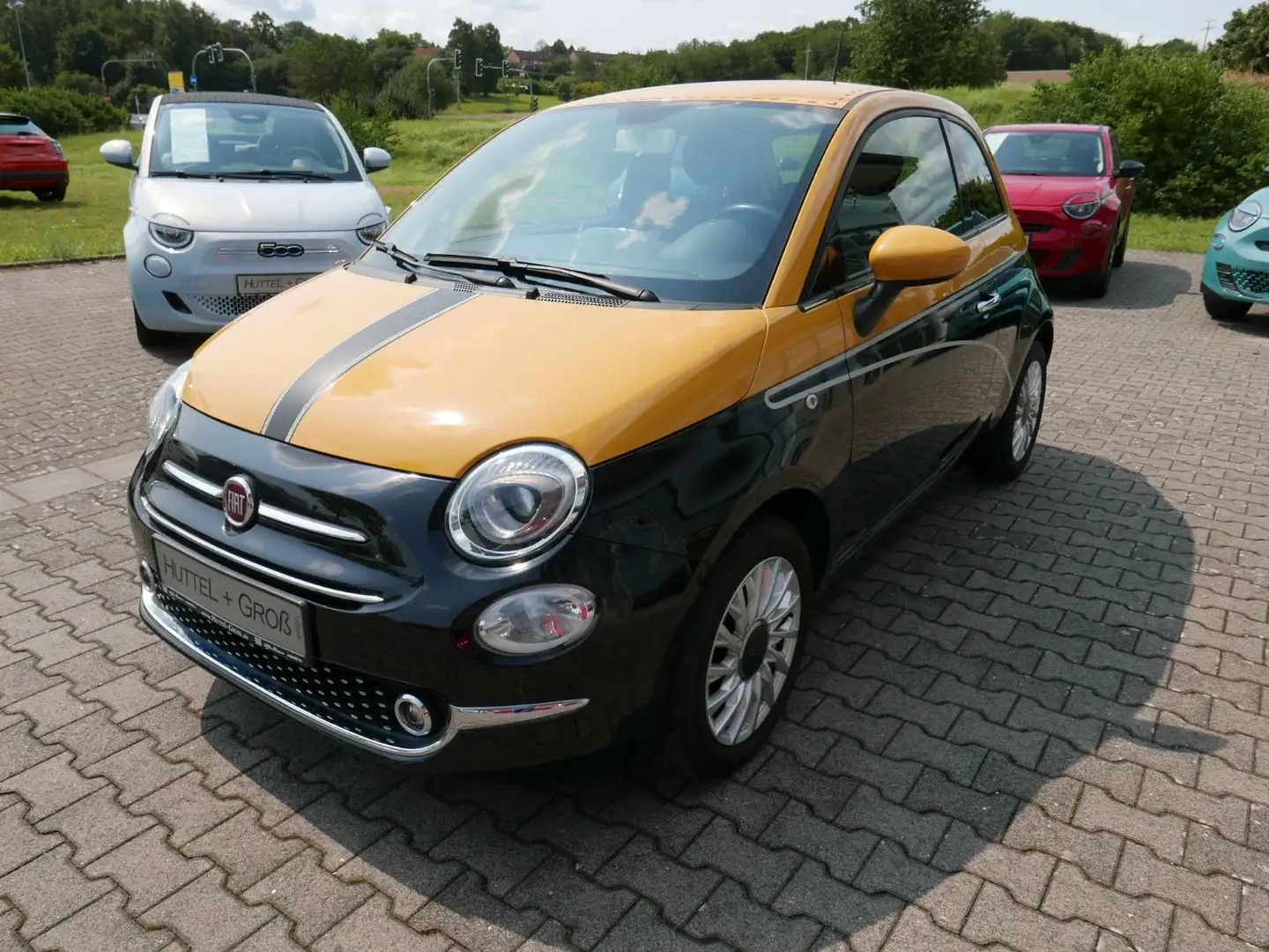 Fiat 500 1.2 8V Lounge Negro - 1