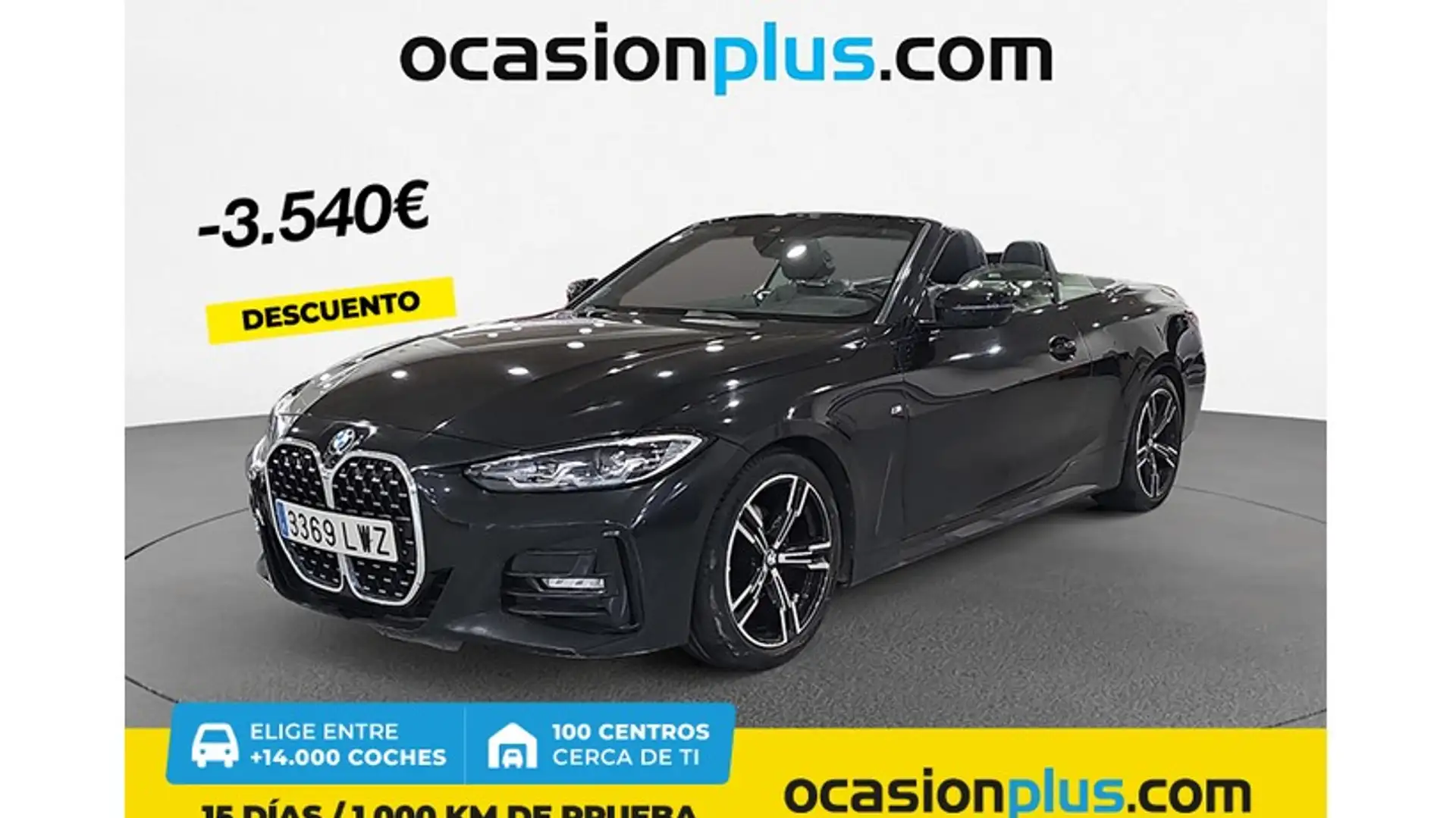 BMW 420 420dA Cabrio Noir - 1
