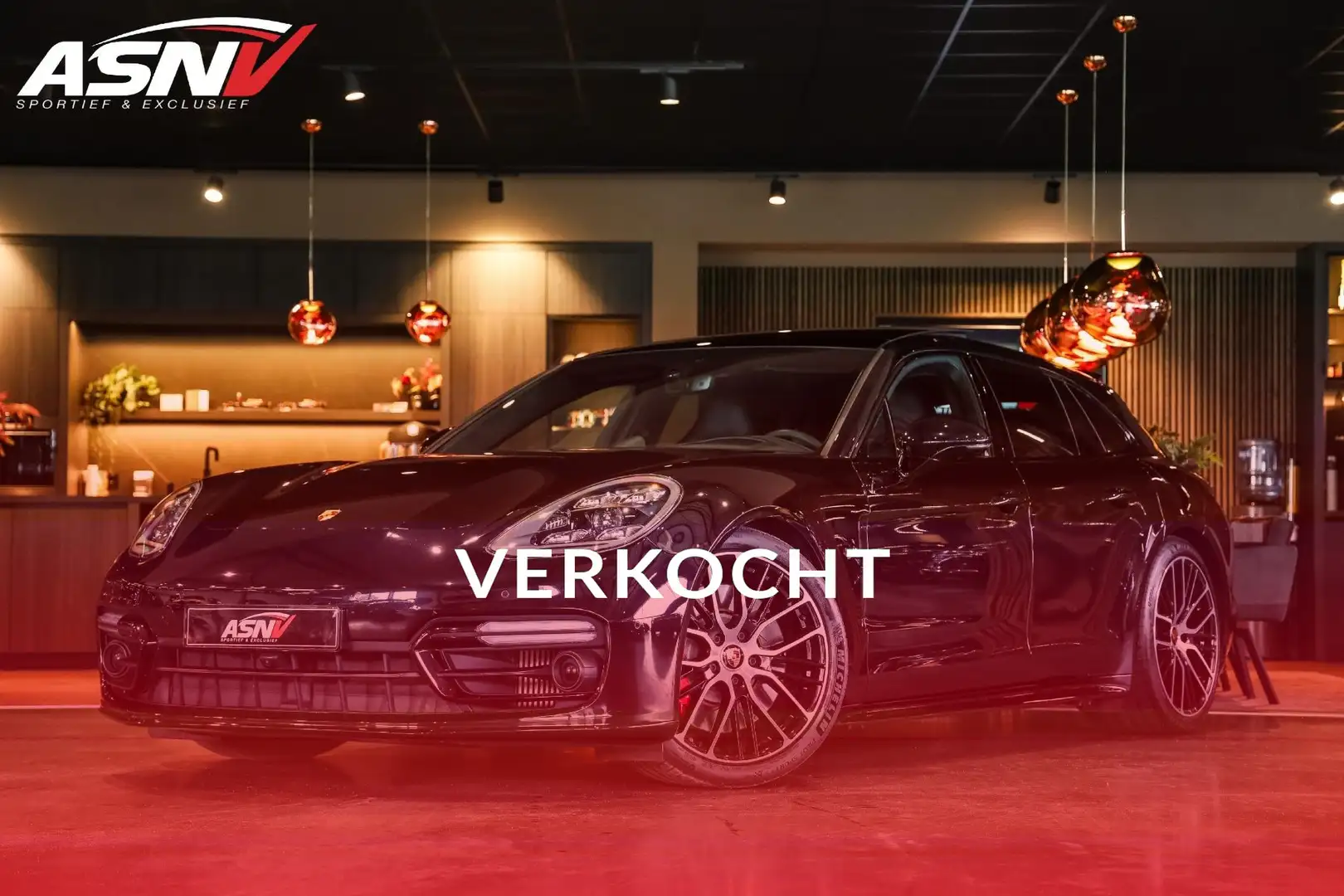 Porsche Panamera Sport Turismo 2.9 4S E-Hybrid, 560 PK, Sport/Desig Zwart - 1