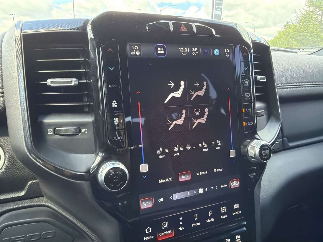 used 2022 Ram 1500 car, priced at $43,880