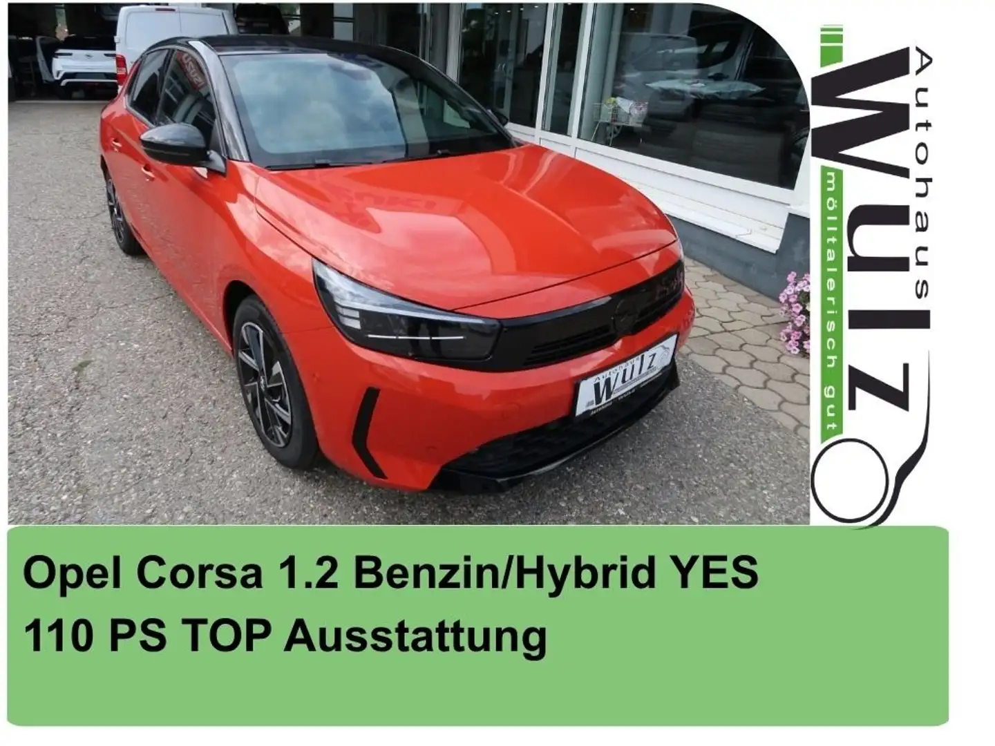Opel Corsa Corsa 1,2 Direct Inject. Turbo MHEV YES Aut. Orange - 1