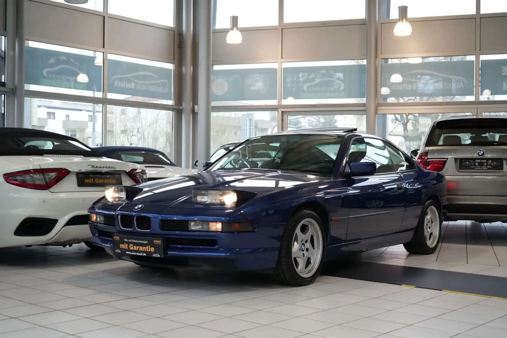 BMW 850 Ci Auto *1.Hand *BMW-Sh.-gepfl.*H-Kennzeichen Azul - 1