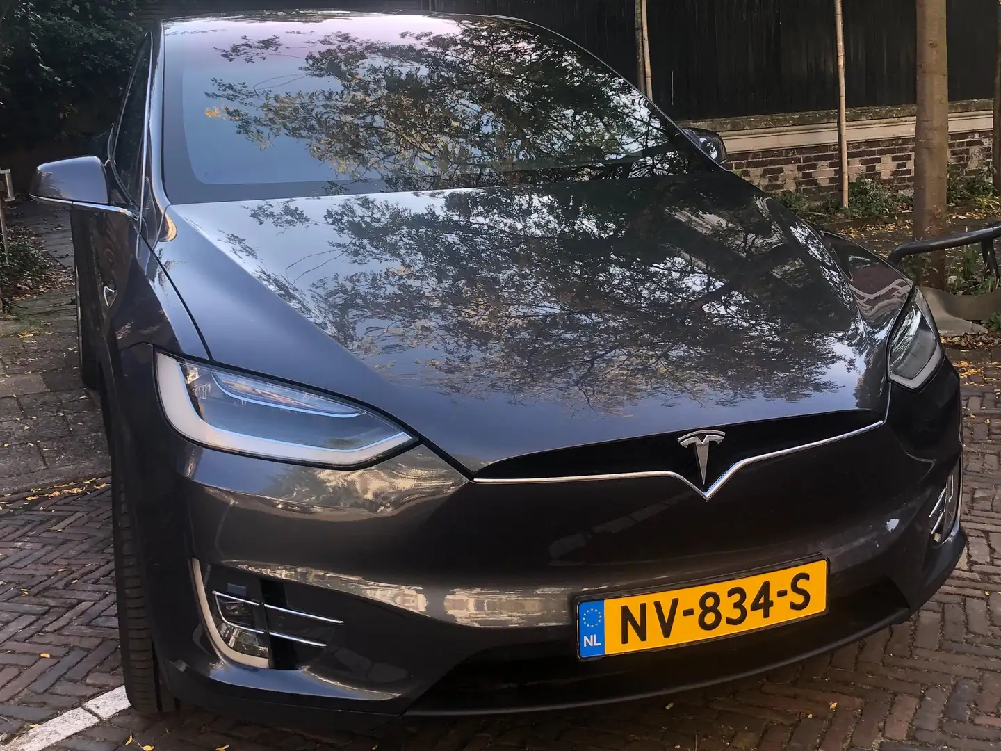 Tesla Model X 90D Free supercharging Grijs - 1