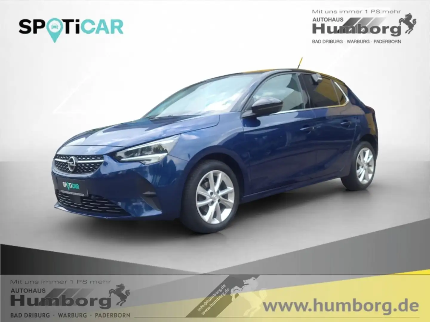 Opel Corsa F 1.2 Elegance LED Apple CarPlay Android Auto Klim Blau - 1