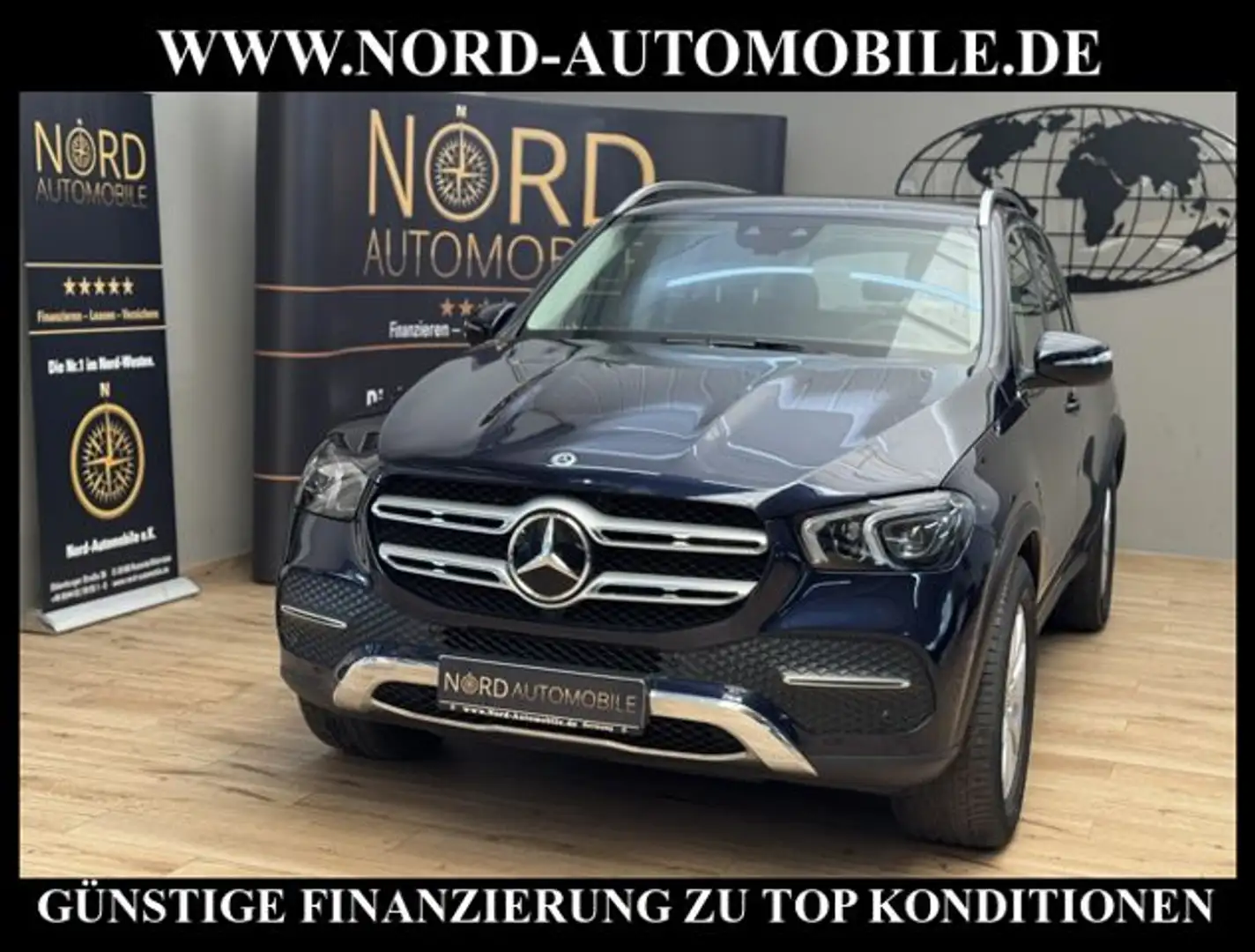 Mercedes-Benz GLE 350 de 4Matic *LEDER*WIDE*DIST*19ZOLL*UPE:84 Modrá - 1