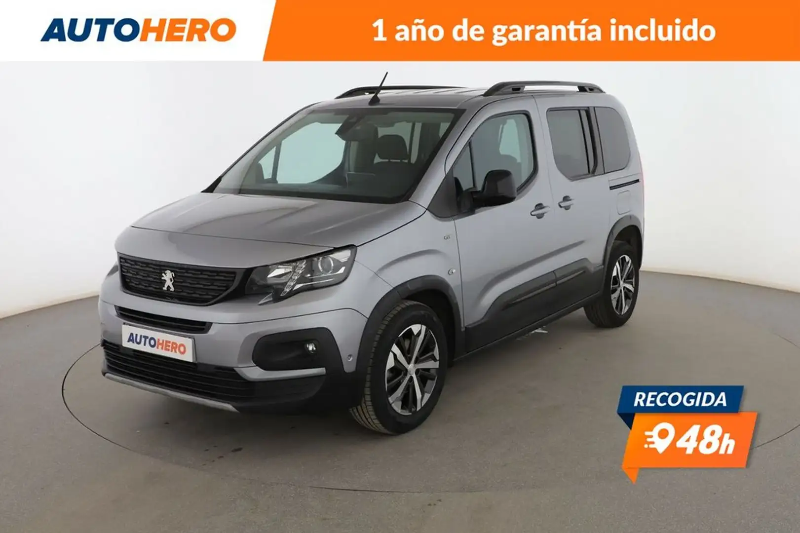 Peugeot Rifter 1.5 Blue-HDi GT Standard Gris - 1